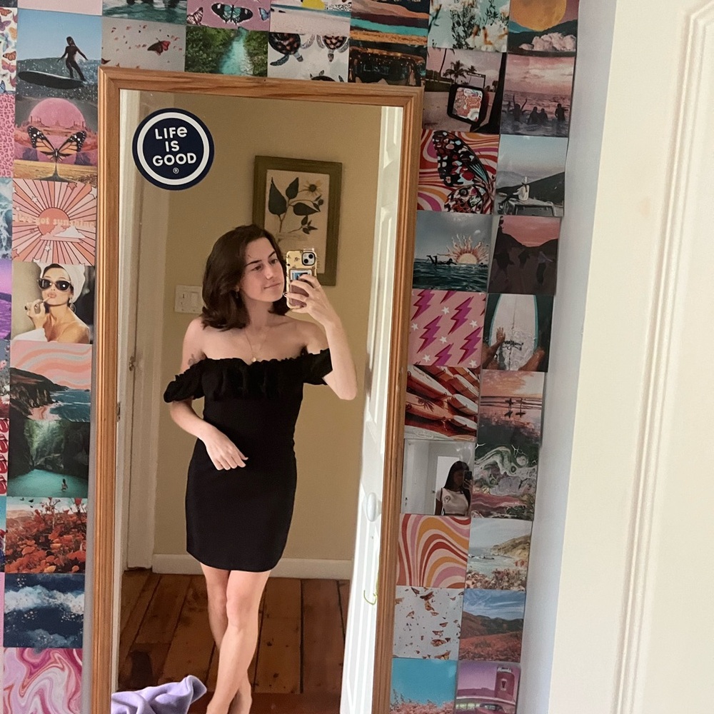 Kendall & Kylie Black Cocktail Dress